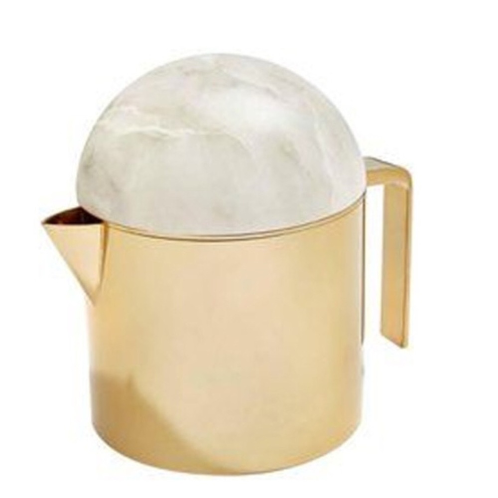 Anna by Rablabs Amare TeaPot, Gold Alabaster